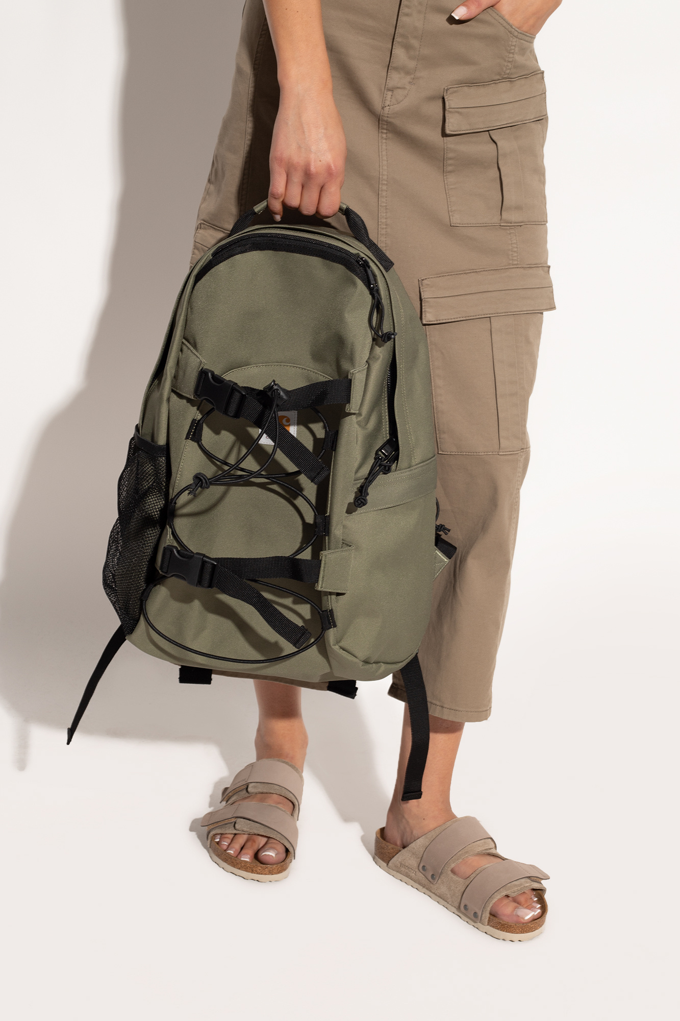 Green 'Kickflip' backpack with logo Carhartt WIP - Vitkac Canada